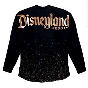 DISNEYLAND RESORT Spirit Jersey GoldPink Sparkle S